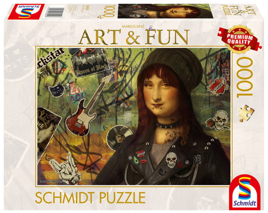 Puzzle, MARKUS BINZ Mona Lisa 2024, 1000 el. Schmidt