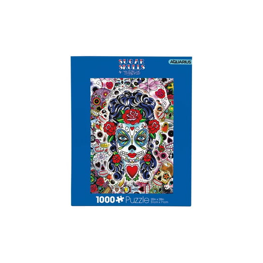 Puzzle Meksykańska Czaszka, 1000 el. Grupo Erik