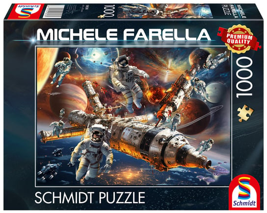 Puzzle, MICHELE FARELLA Stan nieważkości, 1000 el. Schmidt