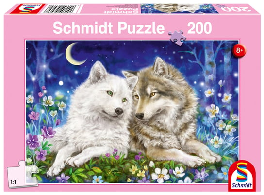 Puzzle, Milusińskie wilki, 200 el. Schmidt