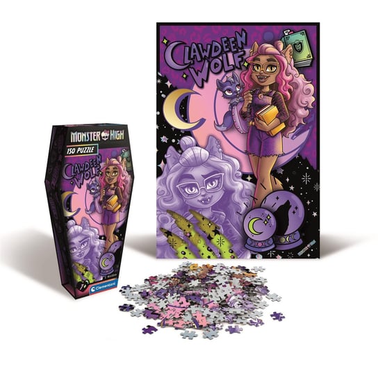 Puzzle, Monster High, Clawdeen Wolf, 150 el. Clementoni