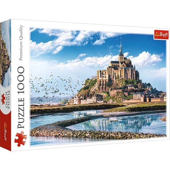 Puzzle, Mont Saint-Michel, Francja, 1000 el. Trefl