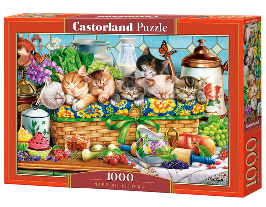 Puzzle Napping Kittens, 1000 el. Castorland