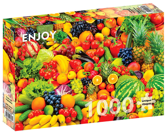 Puzzle, Owoce i warzywa, 1000 el. Enjoy