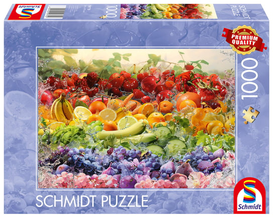 Puzzle, Owocowy koktajl, 1000 el. Schmidt