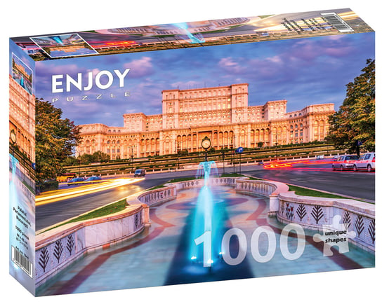 Puzzle, Pałac Parlamentu, Bukareszt, Rumunia, 1000 el. Enjoy