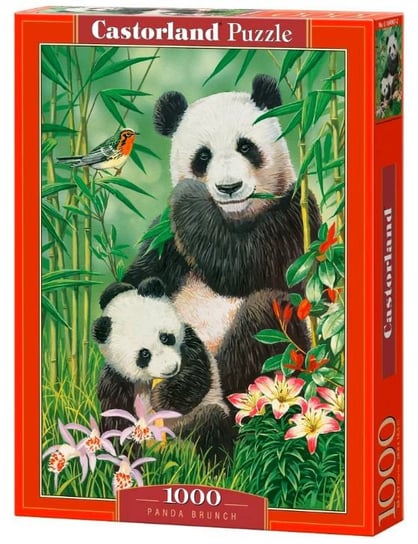 Puzzle, Panda Brunch, 1000 el. Castorland