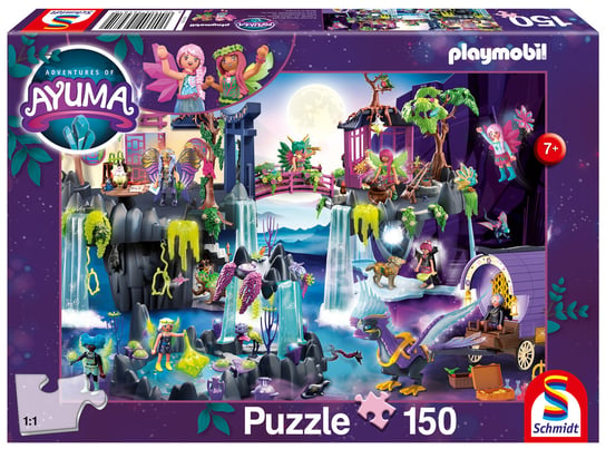 Puzzle, PLAYMOBIL Adventures of Ayuma, 150 el. Schmidt