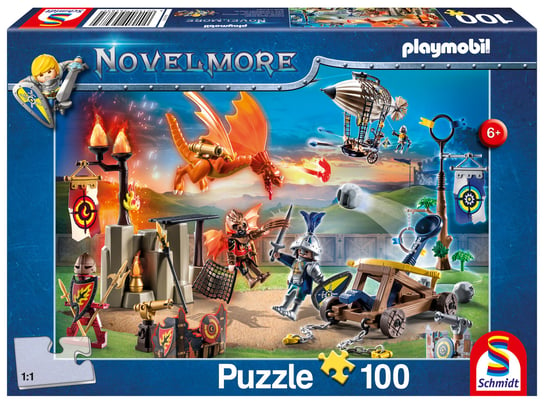 Puzzle, PLAYMOBIL Novelmore, 100 el. Schmidt