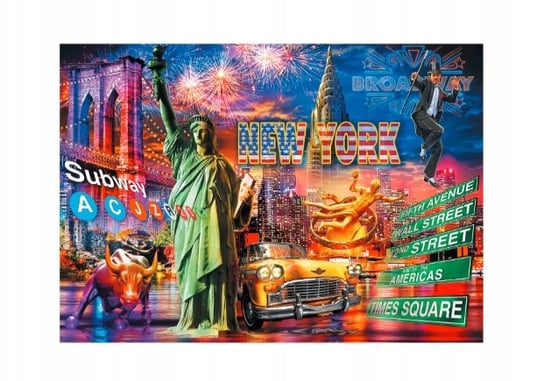 Puzzle Playtive USA, Nowy Jork, 1000 elem. Playtive