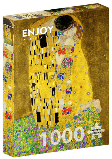 Puzzle, Pocałunek, Gustav Klimt, 1000 el. Enjoy