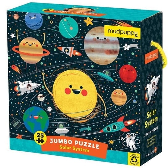 Puzzle Podłogowe Jumbo Układ Słoneczny 25 elementów Mudpuppy Mudpuppy