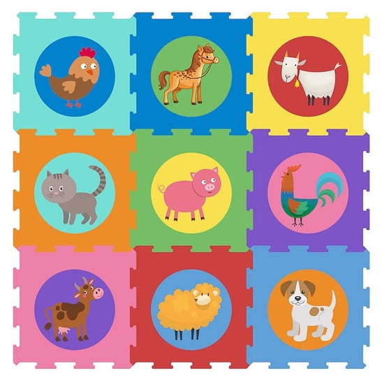 Puzzle Podłogowe Mata Podłogowa Zwierzęta Domowe Smily Play Smily Play