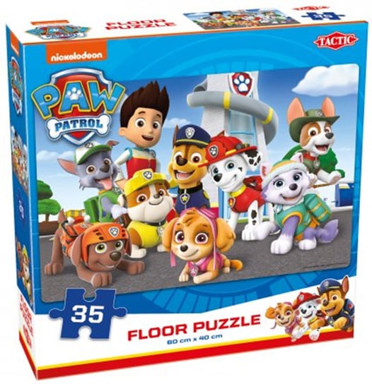 Puzzle Podłogowe Psi Patrol 35 Elementów Zabawka Dla Dzieci Trifox