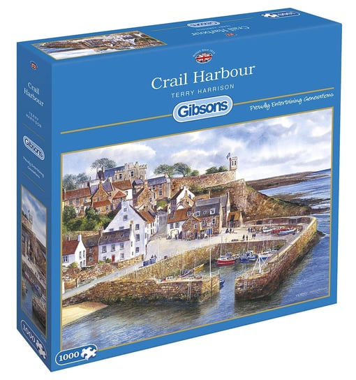 Puzzle, Port w Crail / Szkocja, 1000 el. Gibsons