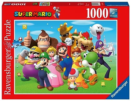 Puzzle Ravensburger Super Mario Brothers Bros 1000 elementów dla dorosłych i dzieci w wieku od 12 lat Ravensburger