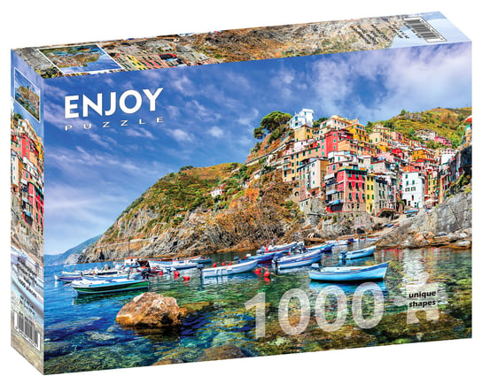 Puzzle, Riomaggiore, Cinque Terre, Włochy, 1000 el. Enjoy