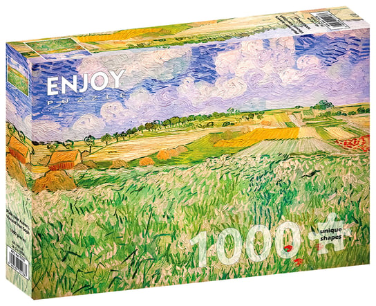 Puzzle, Równina w pobliżu Auvers, Vincent van Gogh, 1000 el. Enjoy