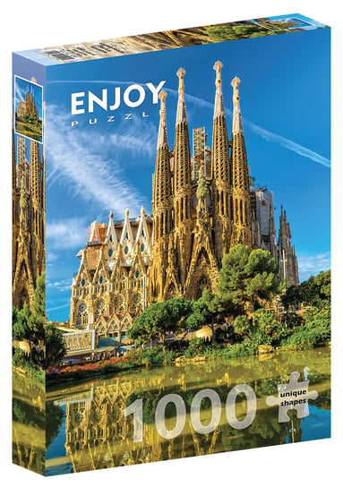 Puzzle, Sagrada Familia, Barcelona, Hiszpania, 1000 el. Enjoy