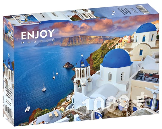 Puzzle, Santorini, Grecja, 1000 el. Enjoy