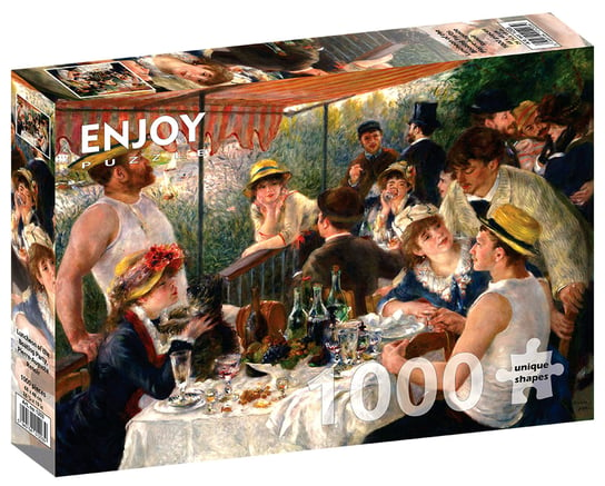 Puzzle, Śniadanie wioślarzy, Auguste Renoir, 1000 el. Enjoy