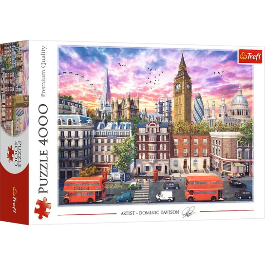 Puzzle, Stacja kolejowa, 4000 el. Trefl