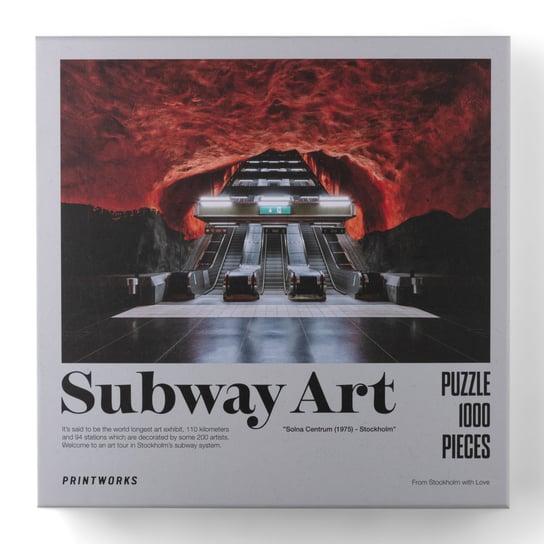 Puzzle "Subway Art" - Fire PRINTWORKS, 500 el. Printworks