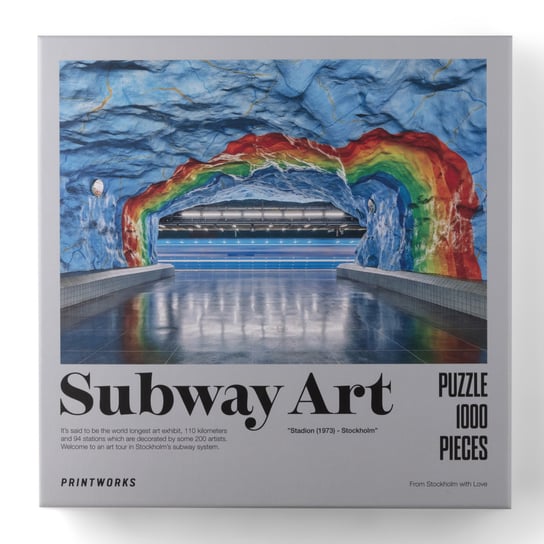 Puzzle "Subway Art" - Rainbow | PRINTWORKS, 500 el. Printworks