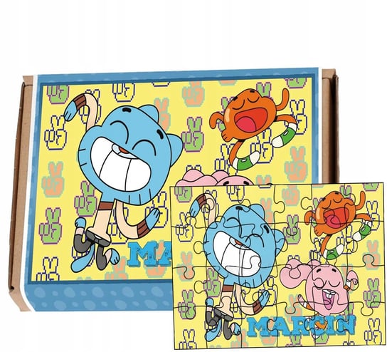 Puzzle Świat Gumballa Dla Dzieci  Y4, 24 el. Propaganda