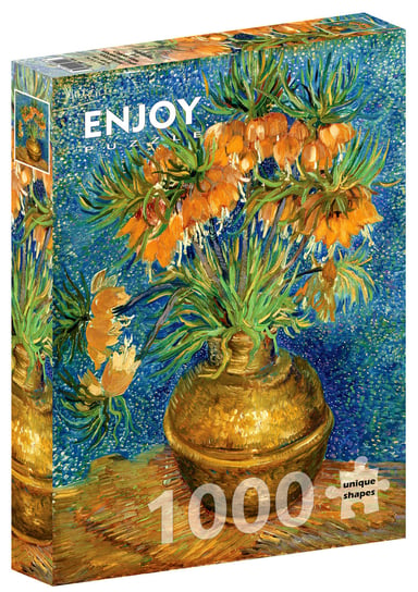 Puzzle, Szachownice cesarskie w miedzianym wazonie, Vincent van Gogh, 1000 el. Enjoy