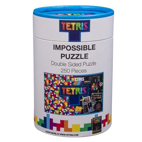 Puzzle Tetris Niemożliwe. Dwustronne puzzle składające się z 250 elementów. Oficjalnie licencjonowany towar Tetris. Funko