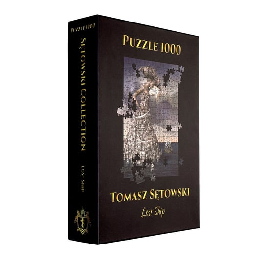 Puzzle Tomasz Sętowski, Lost Ship / Wooden Board, 1000 el. Wooden Board