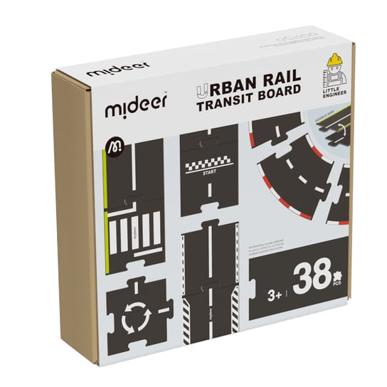 Puzzle tor wyścigowy (38 elementów) Midder