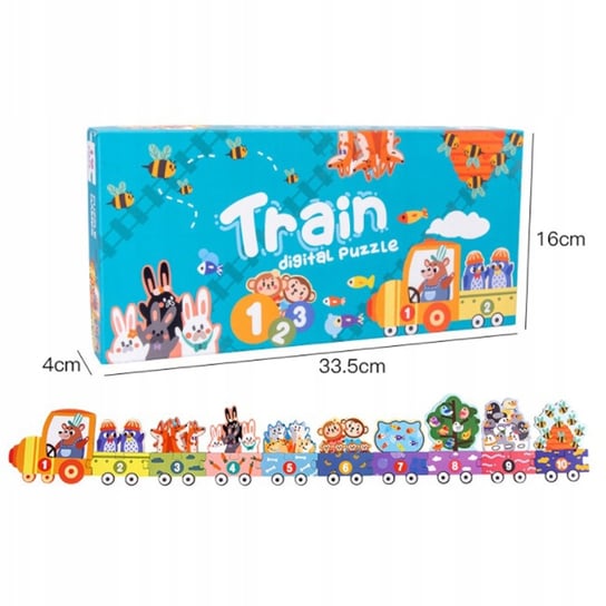 Puzzle - train 19 Inny producent (LIN)