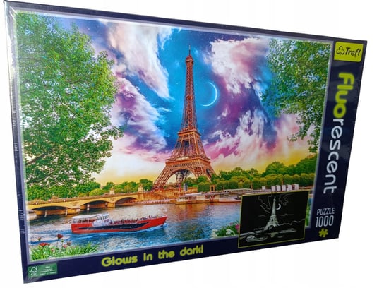 Puzzle Trefl 1000 Paris Glows in the Dark 93252 Trefl