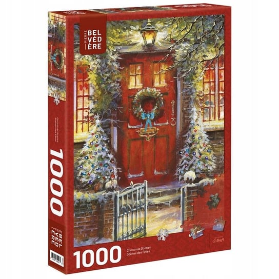 Puzzle Trefl Belvedere 1000 elementów The Red Door 650437 Belveder