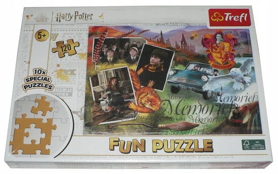 Puzzle Trefl FUN PUZZLE ( puzzel w puzzlu ) 120 elementów Puzzle Trefl