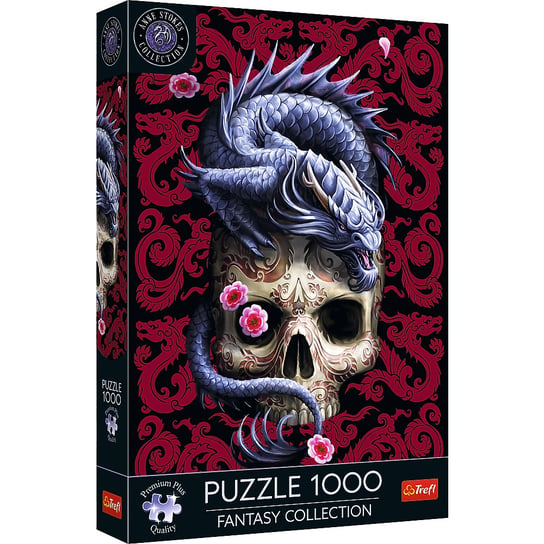 Puzzle, Trefl, Premium Plus - Fantasy Collection, Orientalny Smok, 1000 el. Trefl