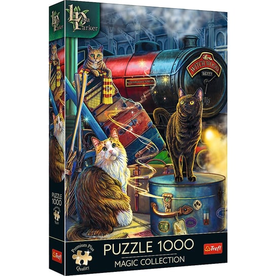 Puzzle, Trefl, Premium Plus - Magic Collection, Ekspres czarownic, 1000 el. Trefl