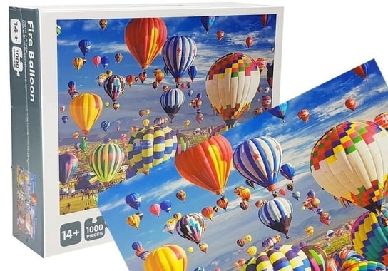 Puzzle Turcja Balony 1000 elementów Lean Toys