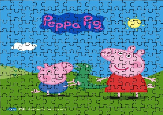 Puzzle Układanka 120 el : Bajka Dla Dzieci + Woreczek Z Nadrukiem bez marki