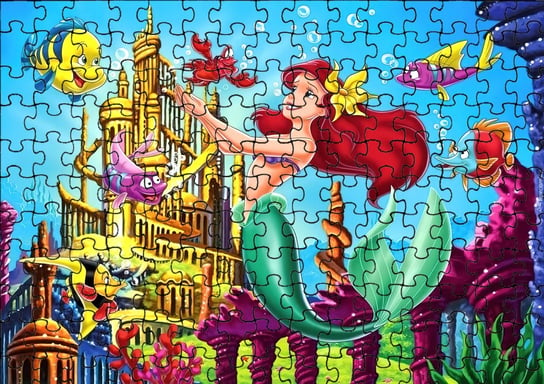 Puzzle Układanka 24 el : Księżniczki + Woreczek Z Nadrukiem bez marki