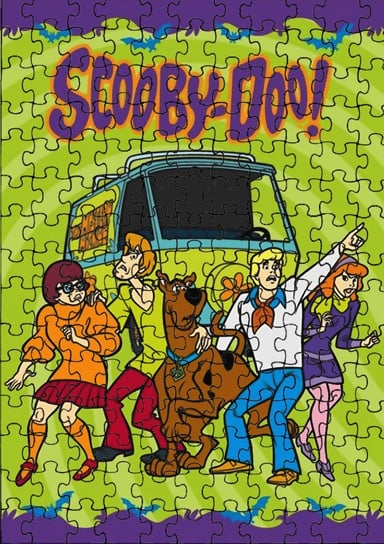 Puzzle Układanka 24 el : Scooby Doo + Woreczek Z Nadrukiem bez marki