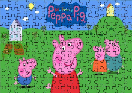 Puzzle Układanka 252 el : Bajka Dla Dzieci + Woreczek Z Nadrukiem bez marki