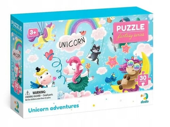 Puzzle Unicorn Adventures, 30 el. Dodo