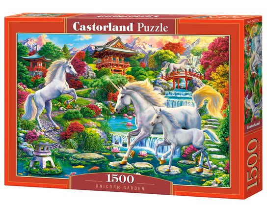 Puzzle Unicorn Garden, 1500 el. Castorland