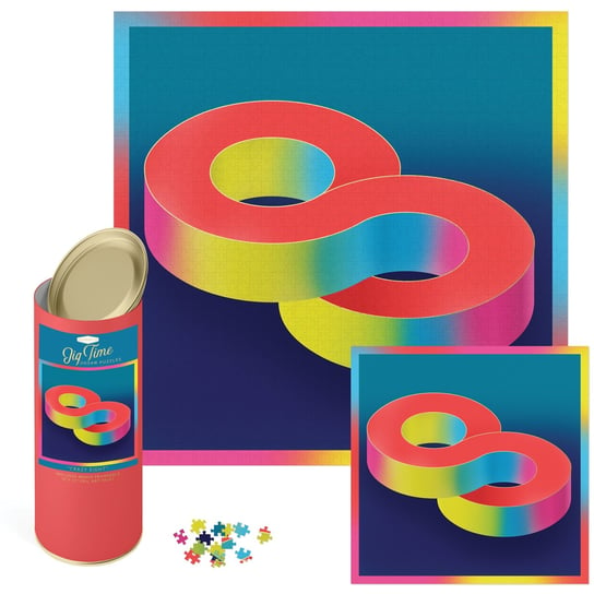 Puzzle w tubie Crazy 8 Color Blast | DESIGNWORKS INK, 1000 el. DESIGNWORKS INK