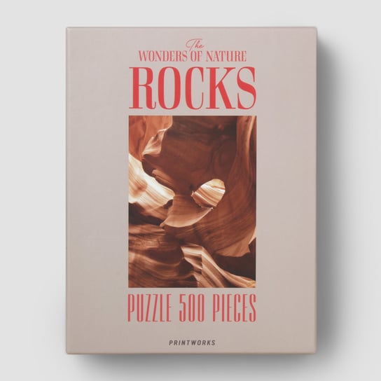 Puzzle "Wonders" - Rocks PRINTWORKS, 500 el. Printworks