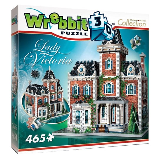 Puzzle, Wrebbit 3D, Domek Wiktoriański, 465 el. Wrebbit