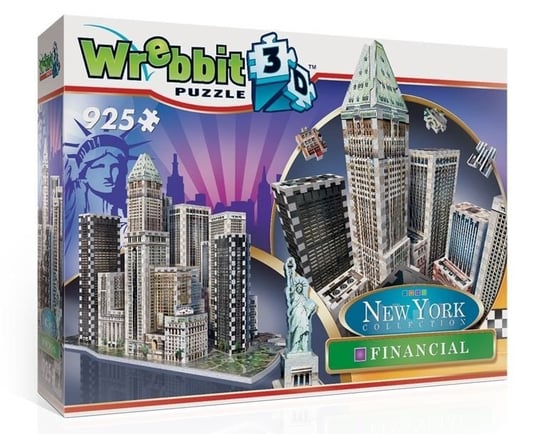 Puzzle, Wrebbit 3D, New York, Downtown Financial, 925 el. Wrebbit